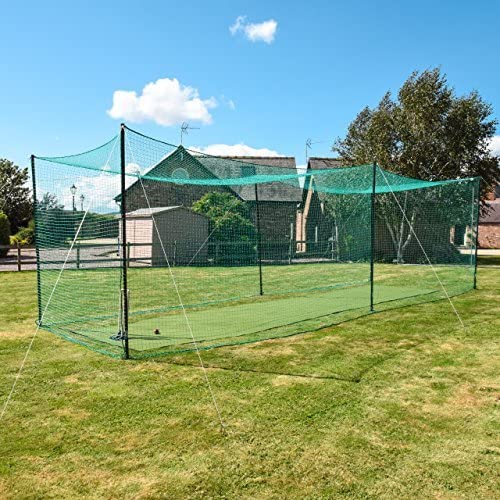 Cricket Practice Net - Train Like A Pro With This Professional-Grade Cricket Practice Net, Sized At 42 X 8 Feet To Accommodate Rigorous Training Sessions. 