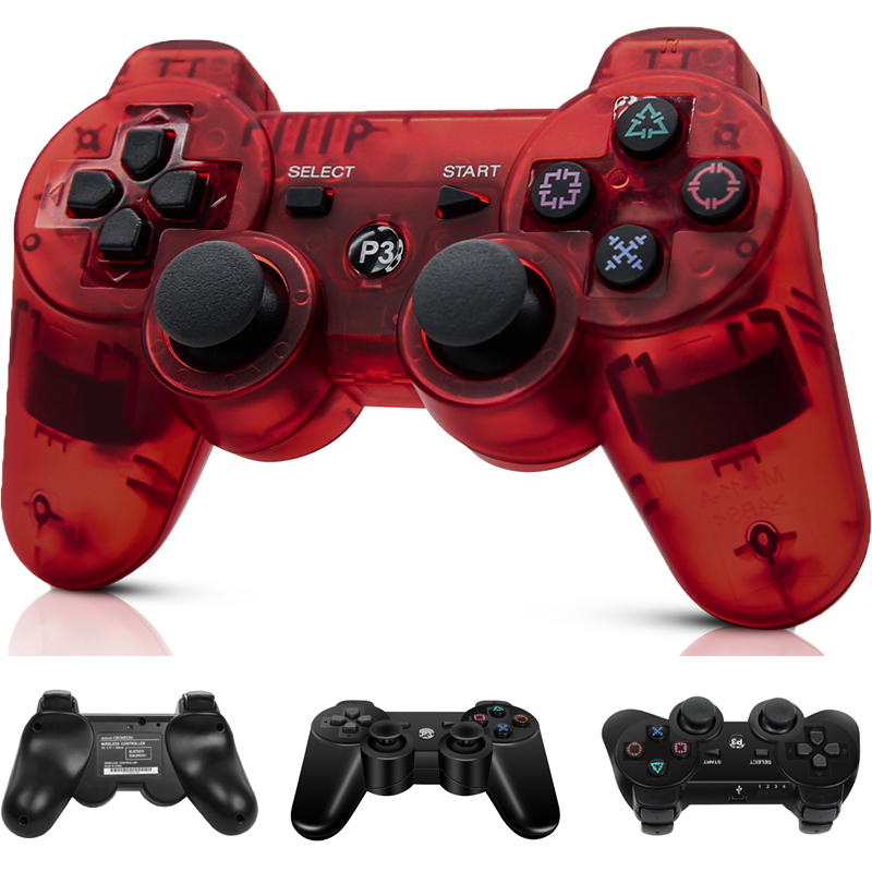For SONY PS3 Bluetooth Controller Wireless For Play Station3 Joystick PC Gamepad Console 6-axis double vibration remote control