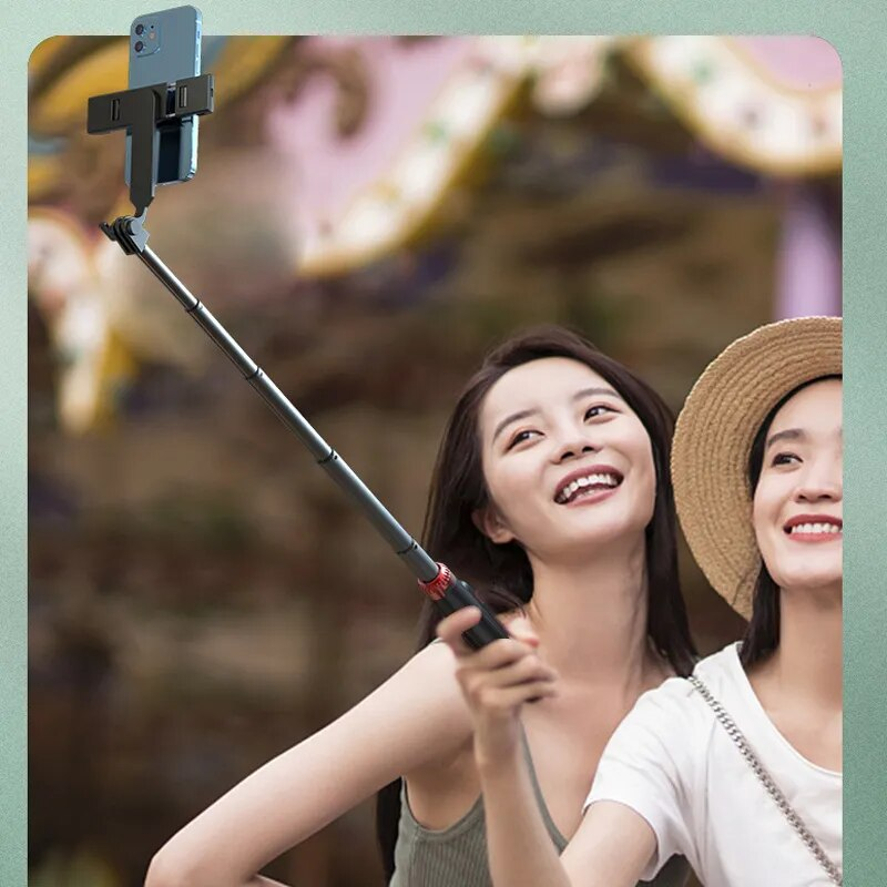 Xiaomi Tripod Selfie Stick Tripod Phone Holder Mobile Bluetooth Tripod Stand with Remote Control Ring Light Telescopic Rod. 