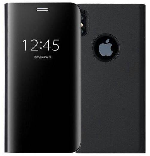 Clear View Mirror Leather Flip Cover For iphone 6/6s. 