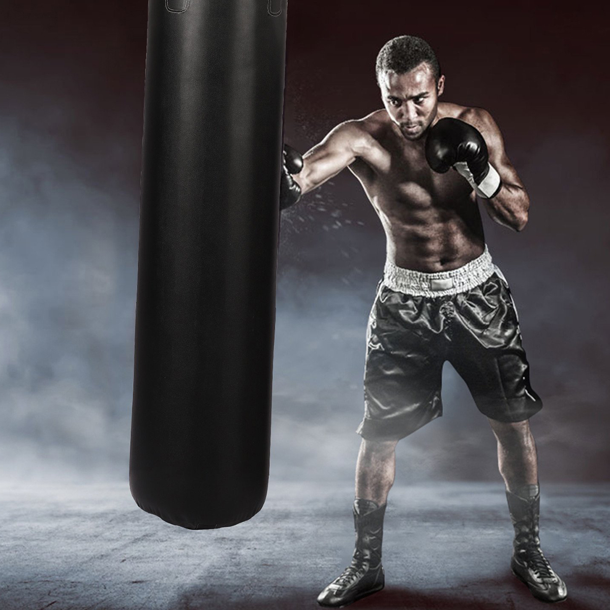 Heavy Punching Bag 60Cm Long - Get Your Workout In With This Heavy Punching Bag - Designed For Durability And Performance. 