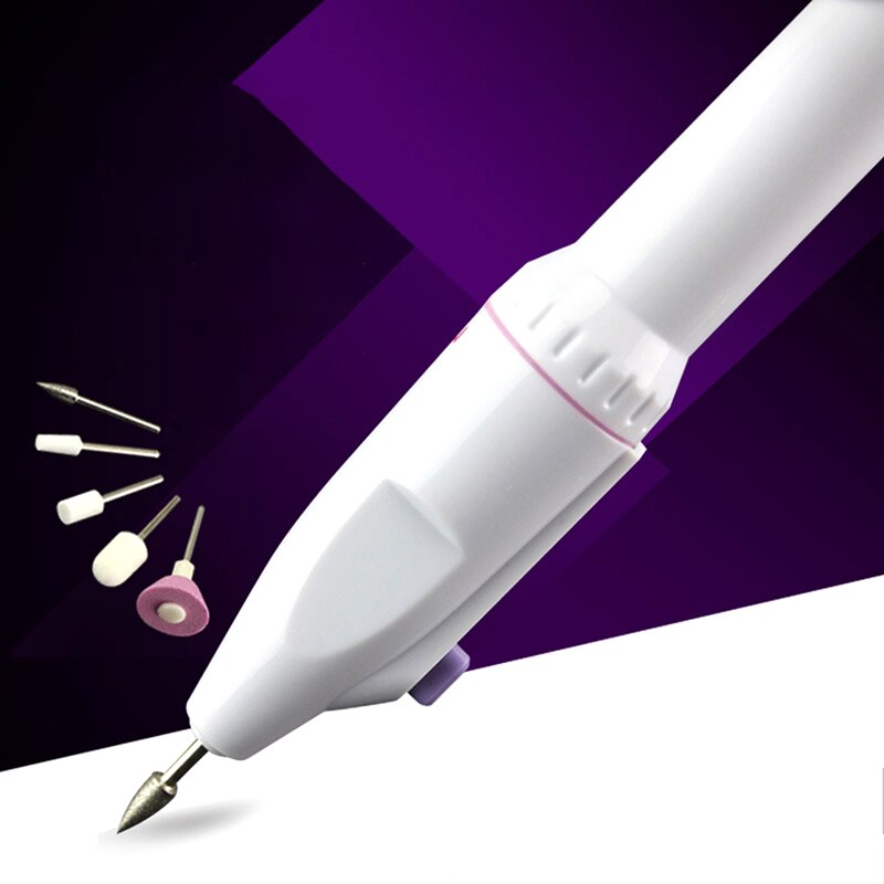【happy one】6Pcs Mini Small Grinding Machine DIY Handmade Material Polishing Model Tool Combination. 