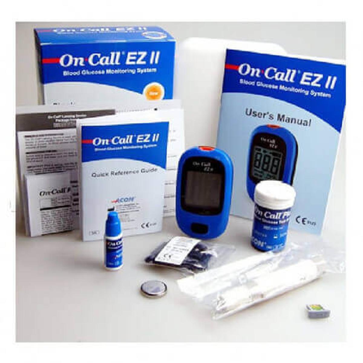 On Call EZ II-Blood Glucose Monitoring System