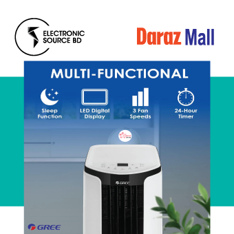 GREE PORTABLE AIR CONDITIONER GP-12NLF  - White. 