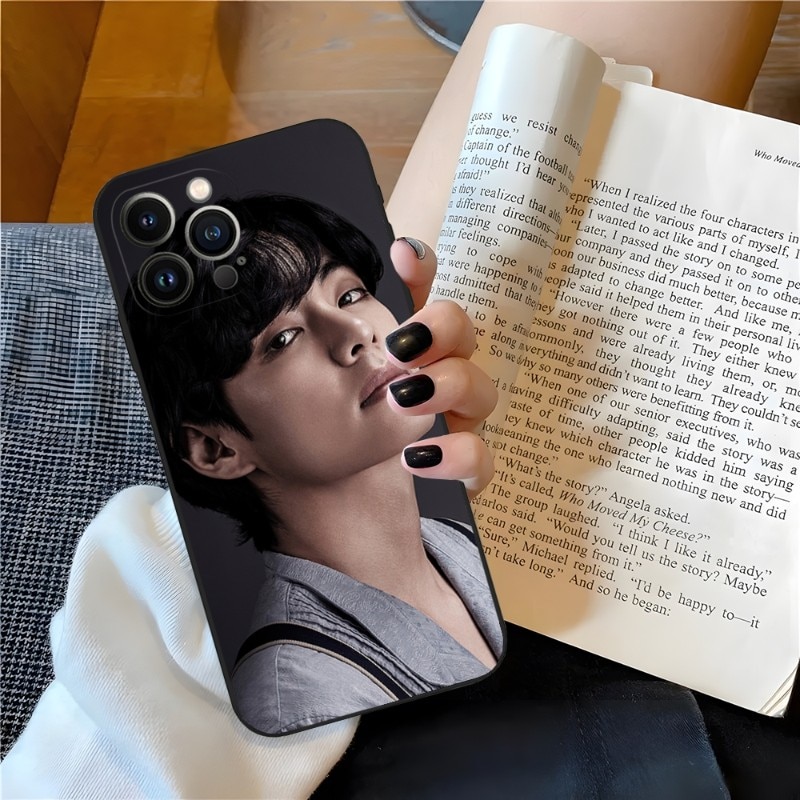 Korean Star Kim-taehyung Phone Case For Iphone 14ProMax 11 13 14 Pro Xs Max Mini Xr X 7 8 6 6s Plus Shell Coque KEEMEEUYZO. 