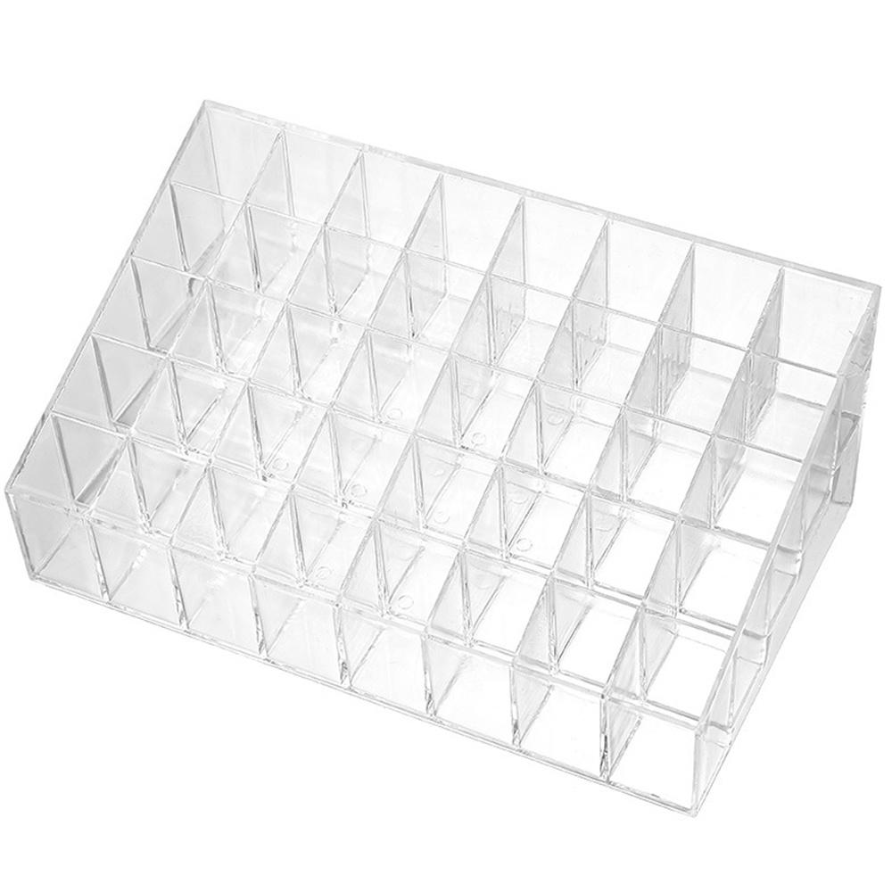 Lipstick Box Cosmetics Organizer Storage Box Lipstick Display Stand Nail Polish Holder. 