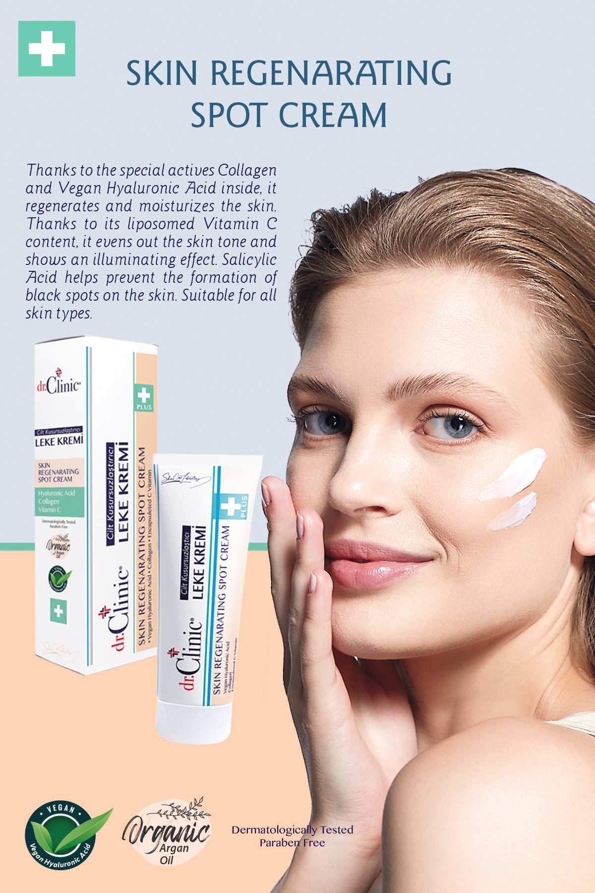 Dr. Clinic Skin Regenerating Spot Cream-50ml. 