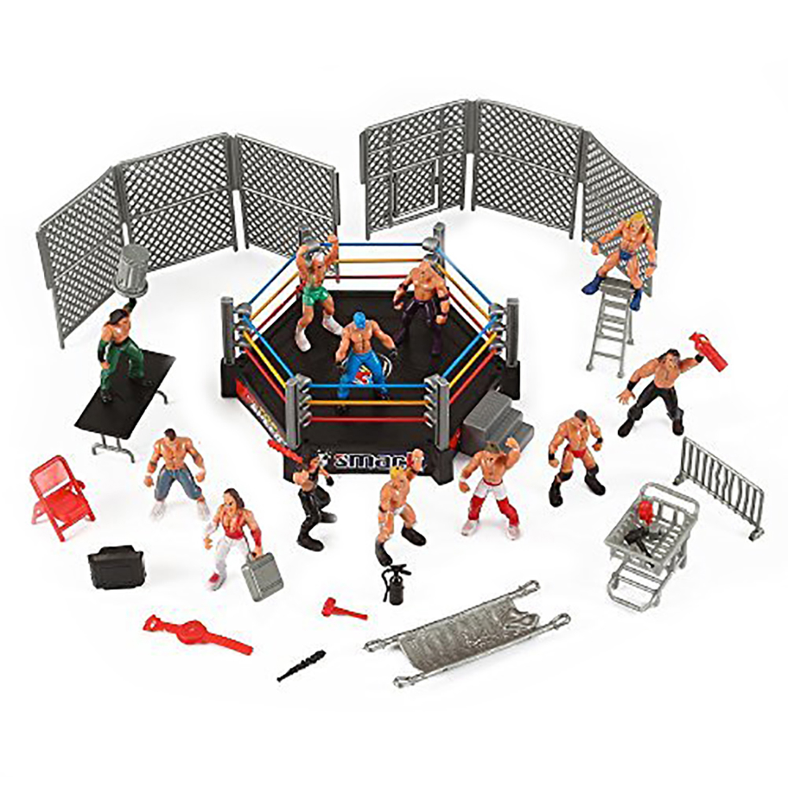 mini wrestling ring playset