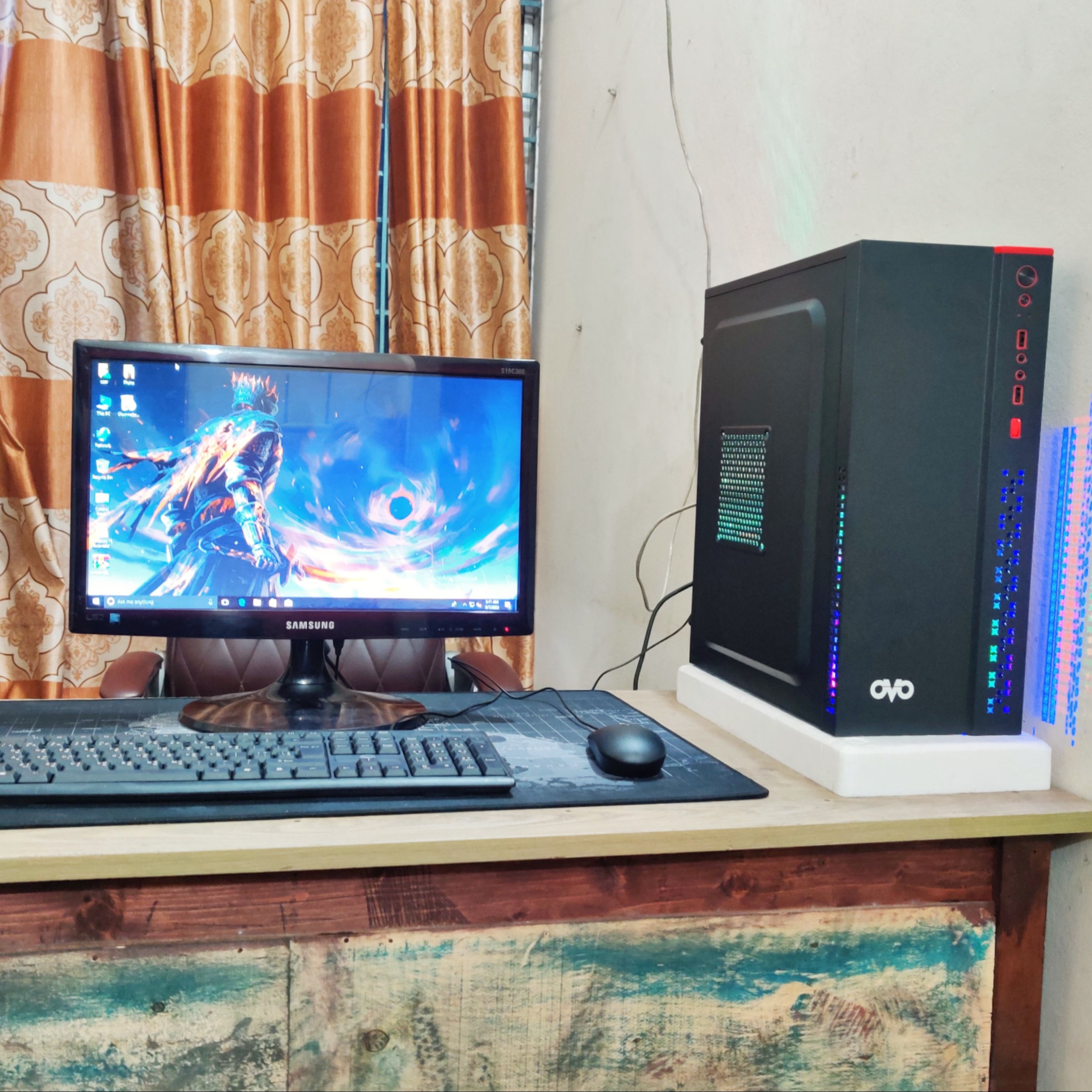 Core-I5 16-Gb Ram - 256-Gb Ssd/1000-Gb Hdd. With 20'Inc.Monitor. & Mouse Keyboard - Powerful Core I5 Computer Package With Monitor And Accessories