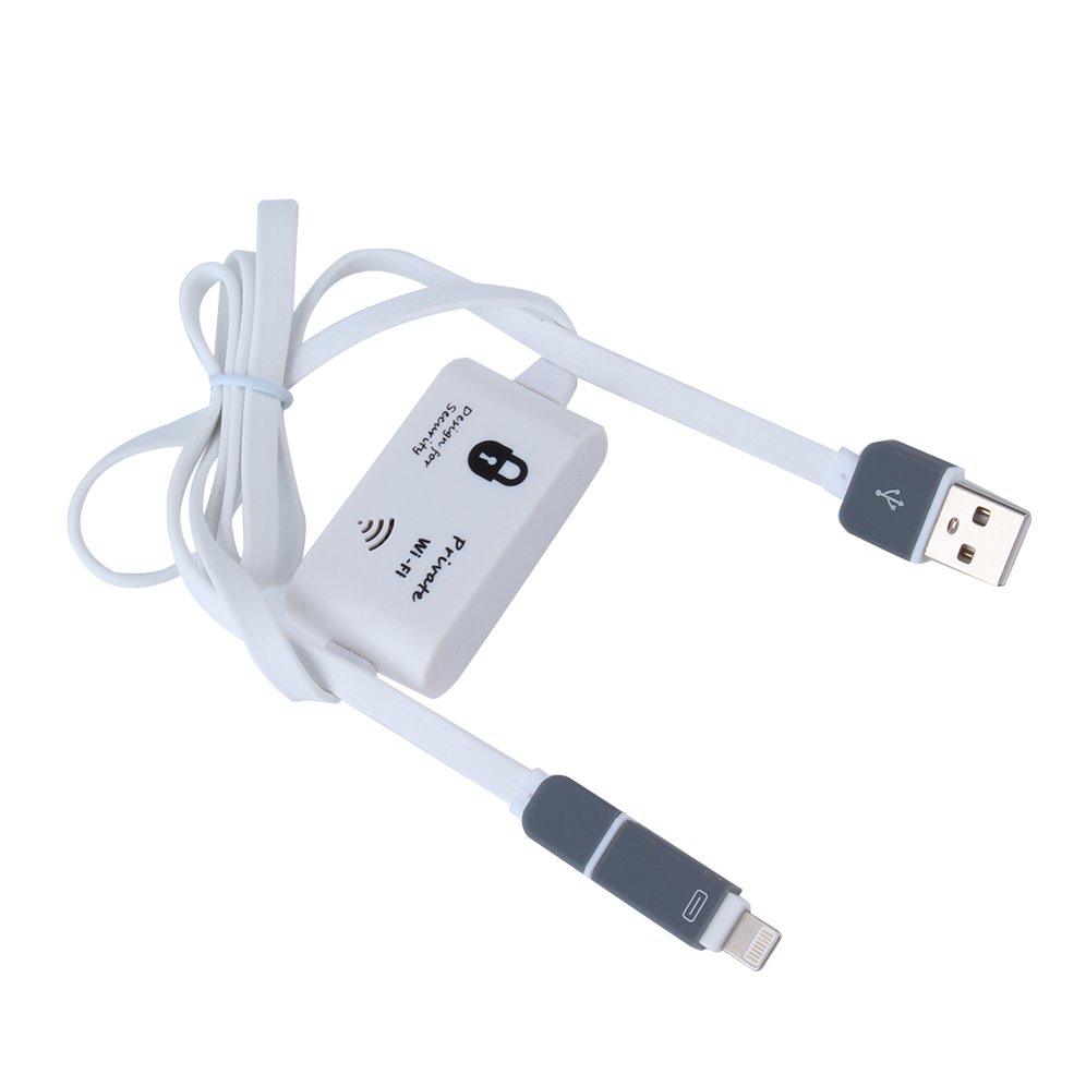 HA Multi-function Mini Practical WiFi Sharing Data Sync Charging USB Cable-1