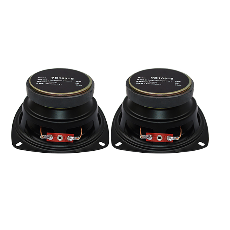 50w 8ohm Mid range Woofer 4Inch Speaker Full range Audio Loudspeaker For Computer Amplifier Speakers Unit 1PC. 