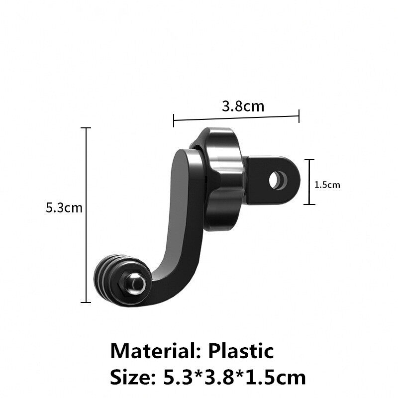 Vertical Mount for GoPro Hero 11 10 9 8 7 6 5 4 Insta360 DJI Osmo Action Vertical Frame Camera Vertical Mount Vertical Adapter. 