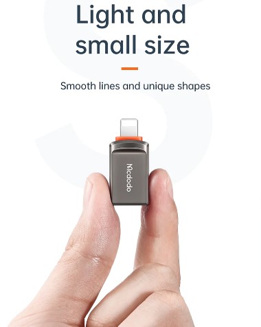 McDodo OT-860 OTG USB-A 3.0 To Lightning Adapter Lightning micro usb to lightning converter. 