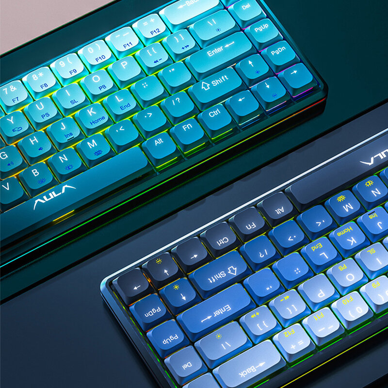 AULA H68 60% RGB Type-C keyboard. 
