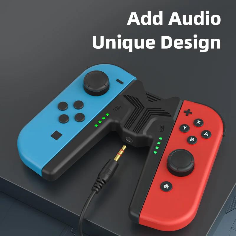 Aolion Charging Grip Bracket for Switch Joycon Handle Gaming Controller Grip Charging Station for Nintendo Switch Accessories. 