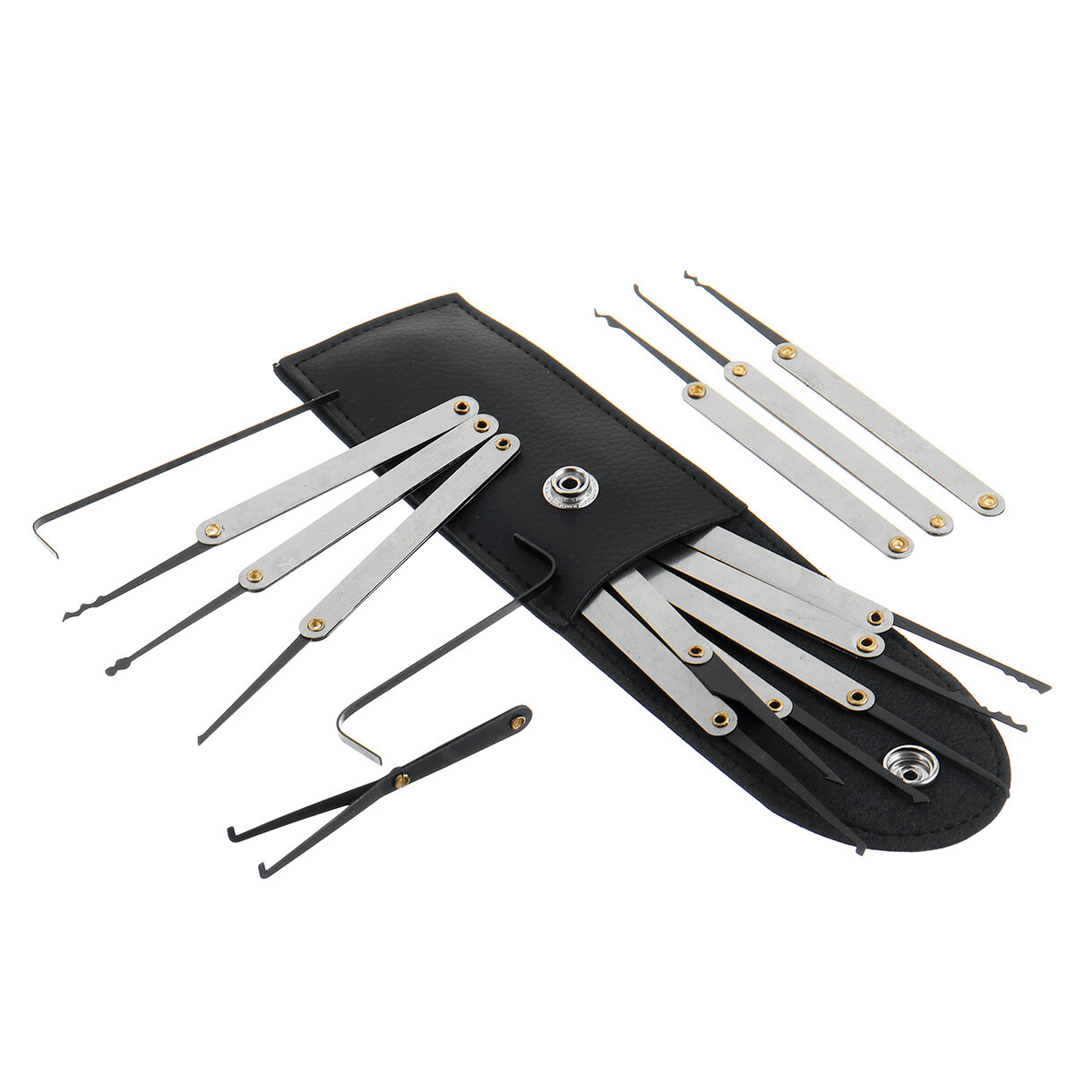 5 PCS Locksmith Practice Key Extraction Padlock Kit. 
