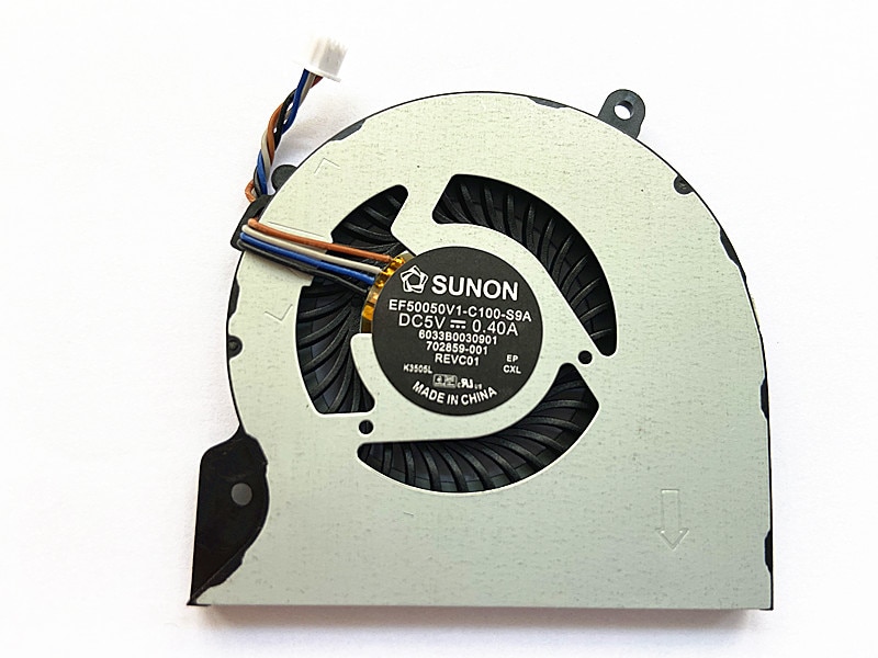 【happy one】laptop CPU Cooling fan for HP EliteBook Folio 9470 9470M 9480M  Cooler Fan 702859-001. 