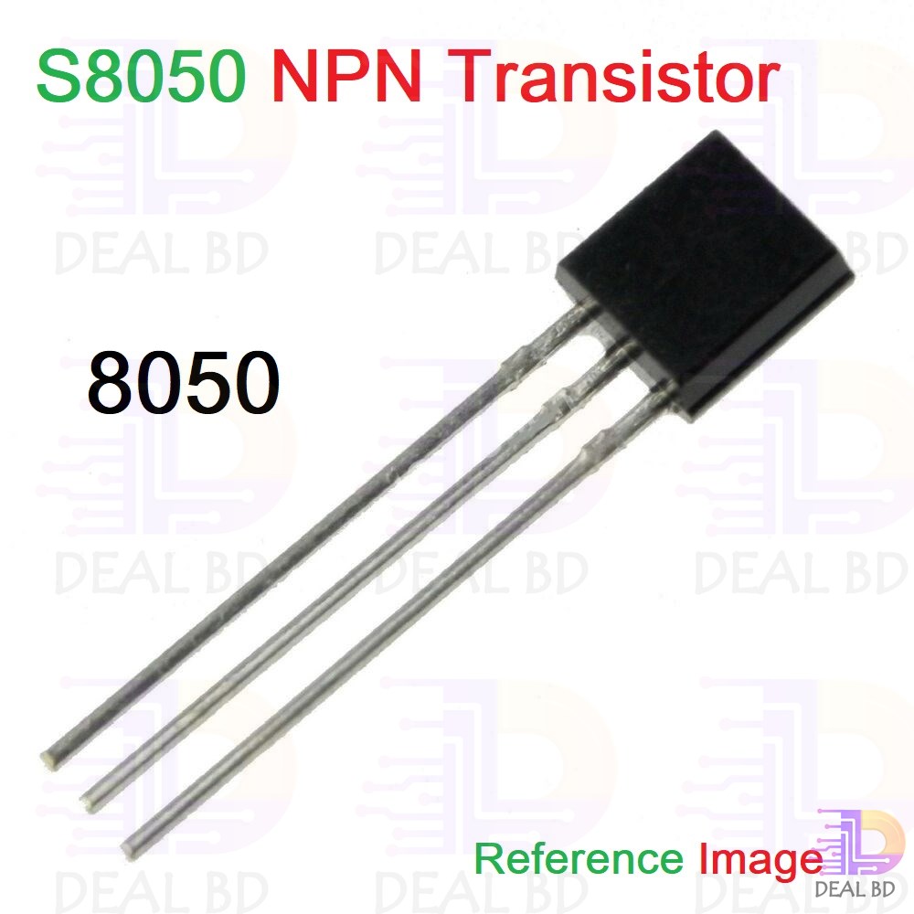 S8050 TO-92 NPN Low Power Transistorr-25pcs. 
