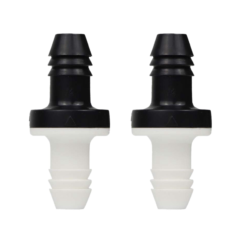 2Pcs 3/8 inch 10Mm Inline Abs One Way Water Non Return Check Valve For Fuel Gas Air