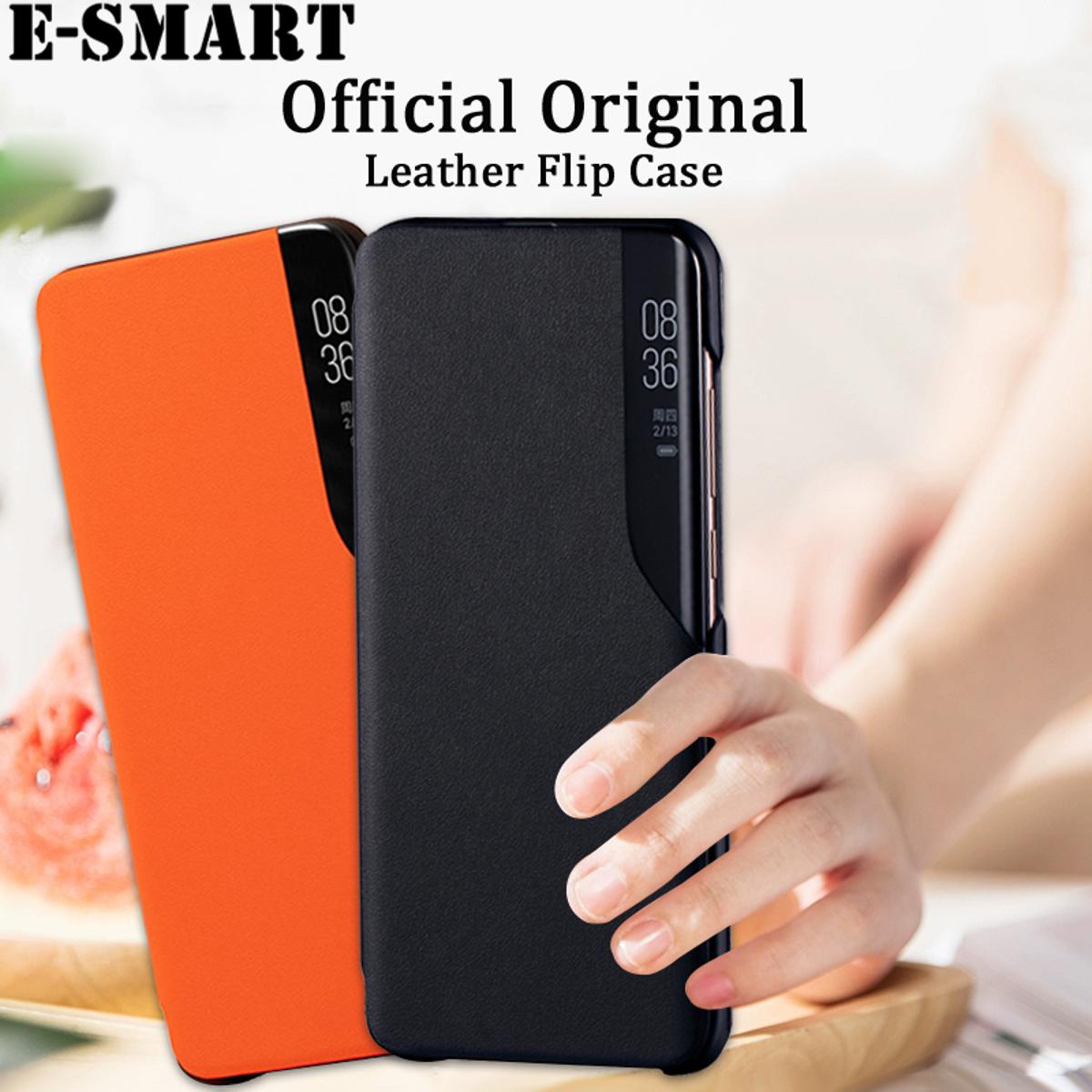 Phone Flip case Samsung Galaxy S10 Plus Clear Window View Smart Transparent PU Leather Stand Holder Phone case for Samsung S10 Plus Flip Back cover cases