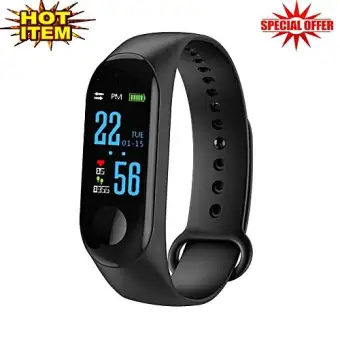 m3 smart band with heart rate sensor