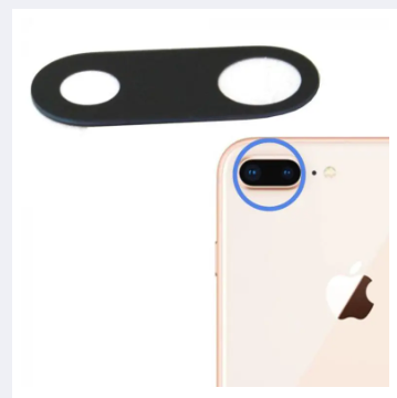 for iPhone 7 7 Plus Camera Main Glass Replacement Glass Slide, Glass Replacement Replace Objective Lens BACK Camera Rear Camera