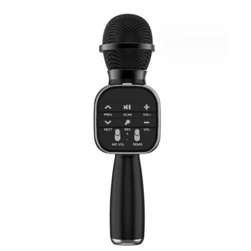 DS813 Wireless Bluetooth Karaoke Microphone Handheld Microphone Professional Speaker Music Player Gaming Mic For Home KTV. 
