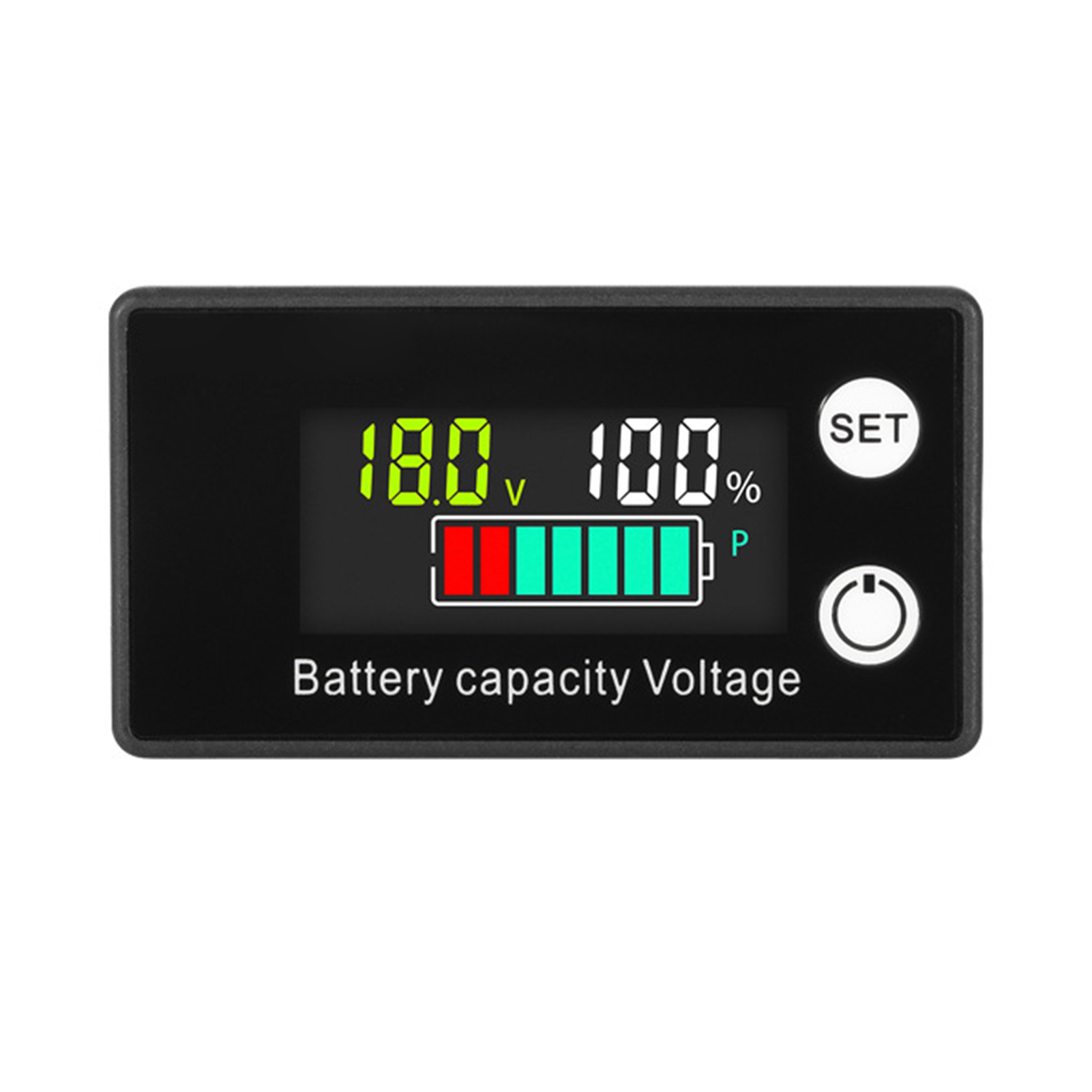 Voltage Meter Panel Calibration Design Two-wire Voltage Gauge Battery Capacity Indicator. 