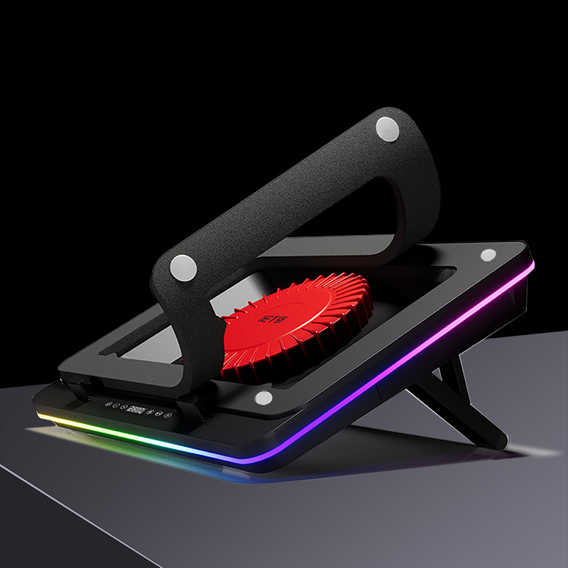 IETS GT600 Gaming Laptop Cooling Stand, for 14, 16, 18 to 19 Notebooks, 5.5-inch Turbofan, 7-level Adjustable Heights. 