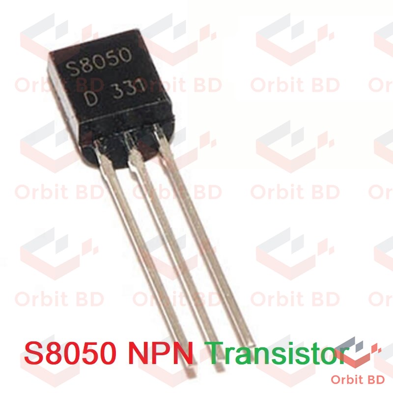 S8050 TO-92 NPN Low Power Transistorr-25pcs. 