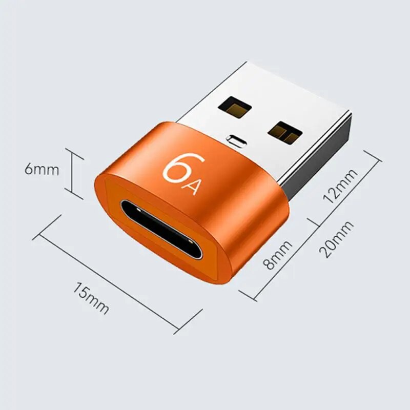 USB Type-C Adapter OTG Adapter USB USB-C Male To USB 2.0 USB 3.0 To Type C Converter For Macbook Connector Data Cable USB C. 