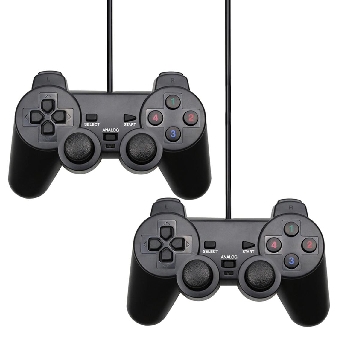 USB Wired Controller Game Joystic Gamepad Vibration Joystick For playstation  For WinXP/Win7/Win8/Win10 For PC Computer Laptop