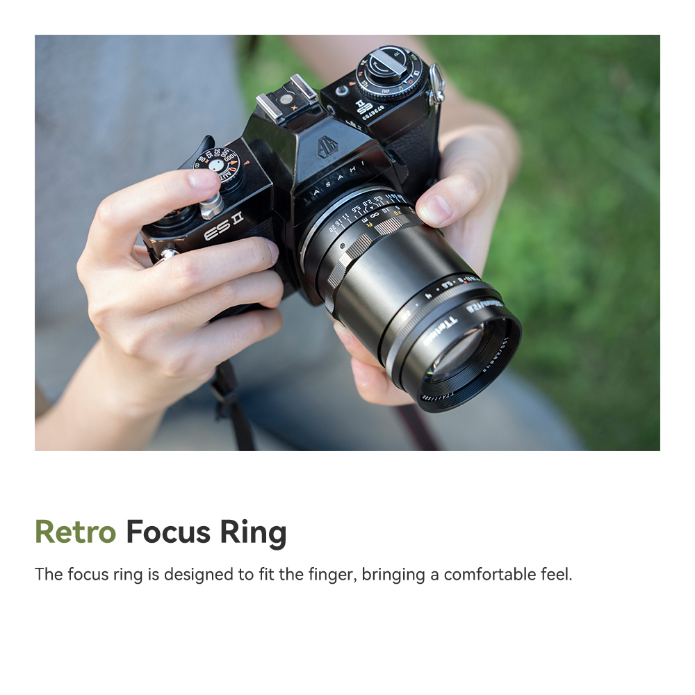 TTArtisan 100mm F2.8 Full Frame Lens M42 Mount Adapter Ring to Sony E A Nikon Z F Canon EF RF EF-M Leica L M42 Fuji XF Pentax KA. 