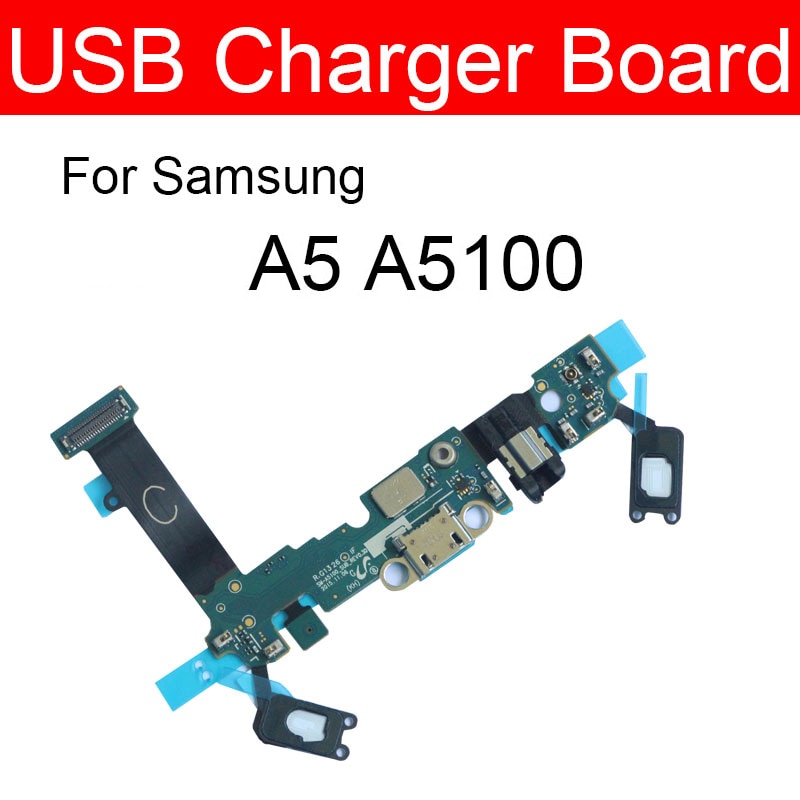 USB Plug Charger Jack Board For Samsung Galaxy A5 2015 2016 2017 A510F A500F A5000 A5100 Usb Charging Port Dock Board Parts. 
