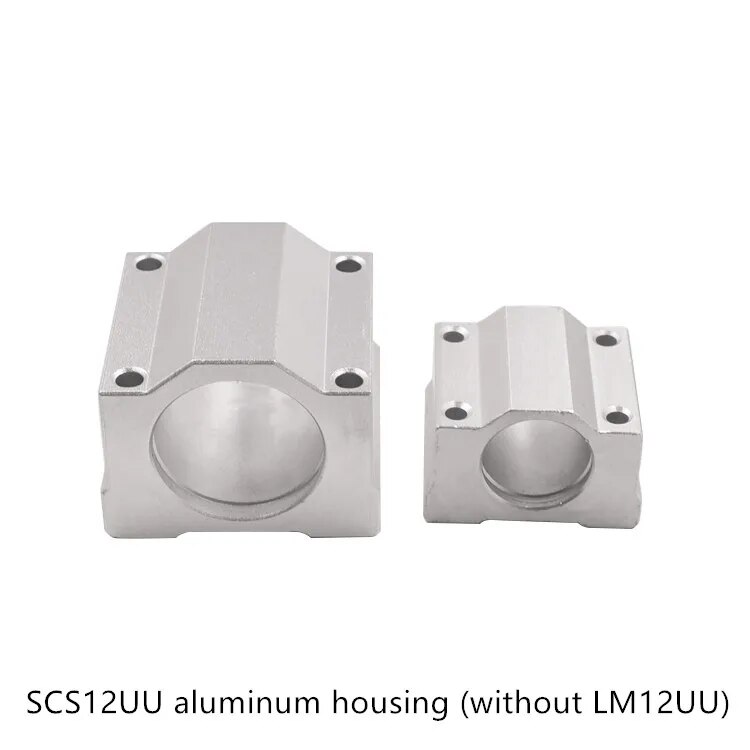 【YIYANGMAOYI111】SCS12UU housing without LM12UU bearing for SC12UU 12mm Linear Bearing C Router DIY