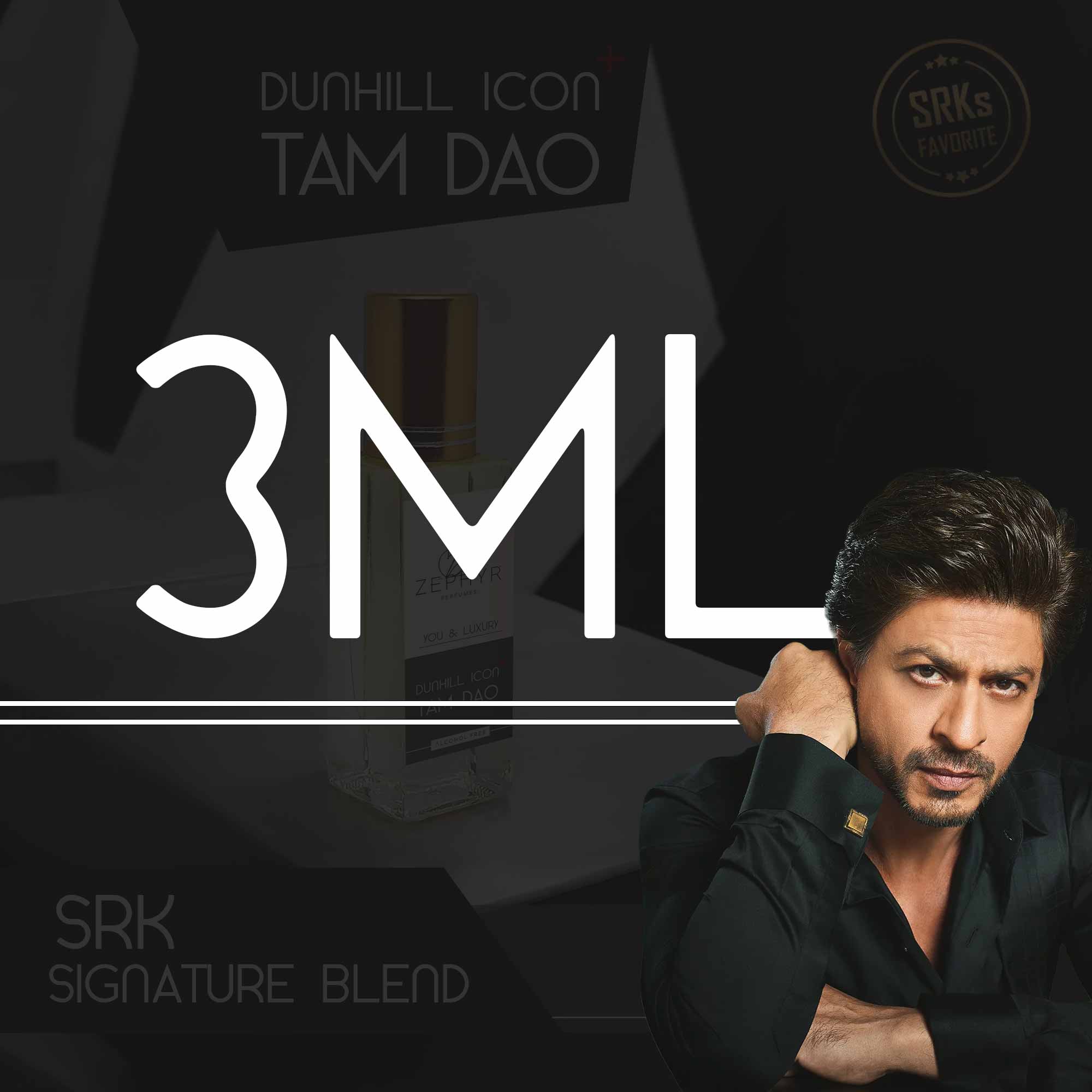 SRK Signature Blend Perfumes - Dunhill Icon + Tam Dao - UAE Edition Inspired Perfume: Tell a story about this Royal Blend. 
