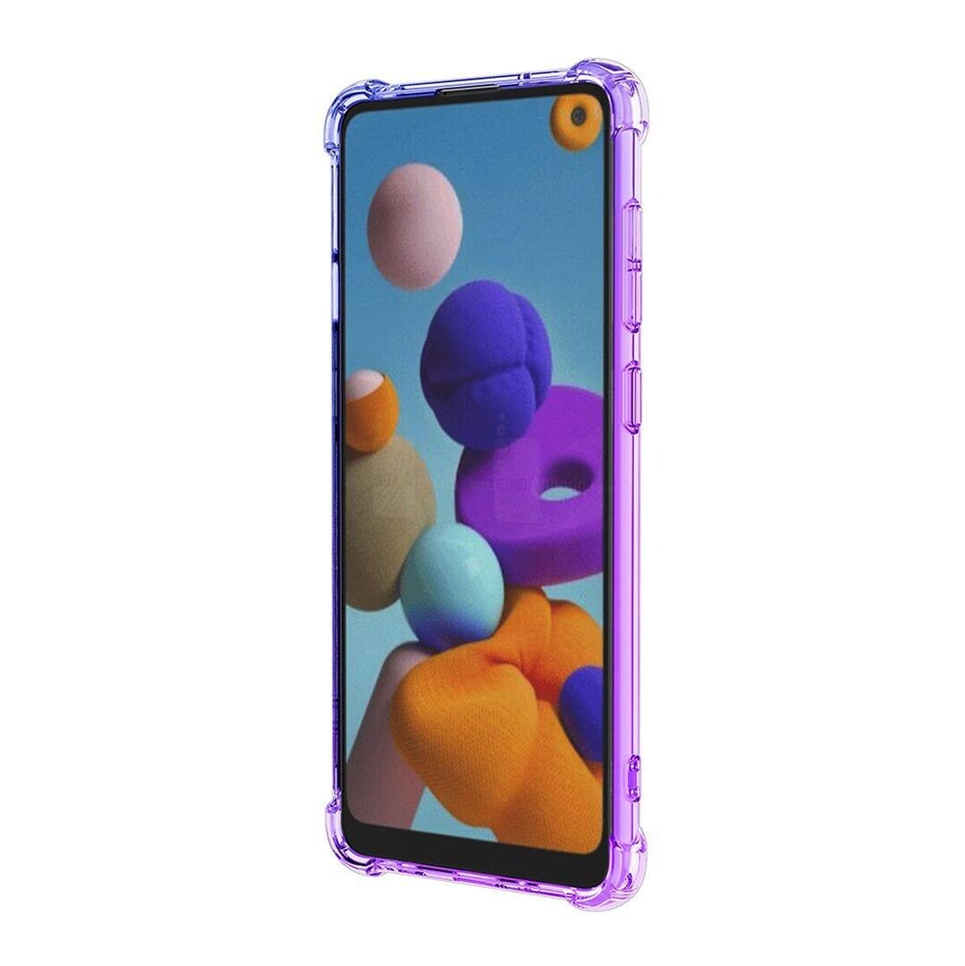 xprmy for Samsung Galaxy A21s Multicolor Silicone TPU