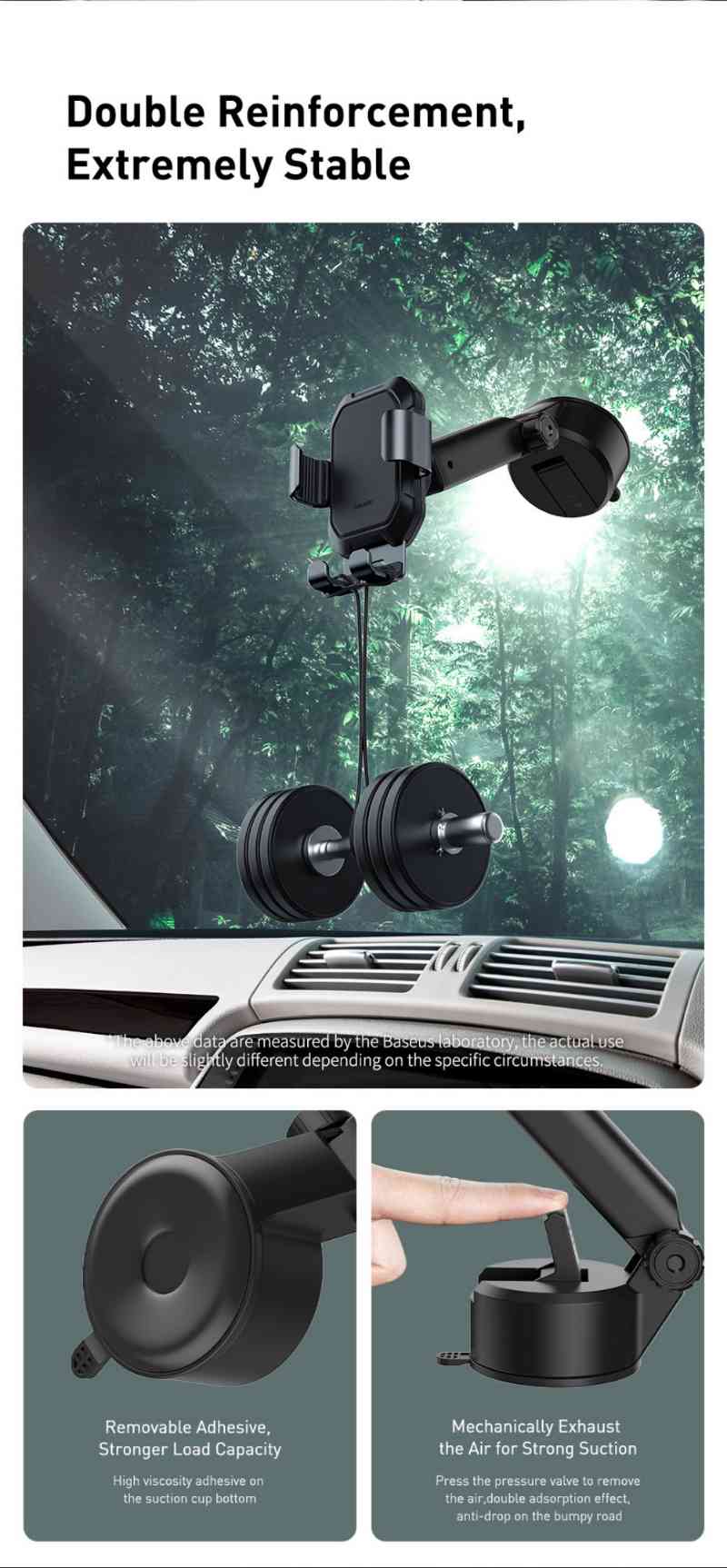 Baseus SUYL-TK01 Tank Gravity Car Mount Holder. 