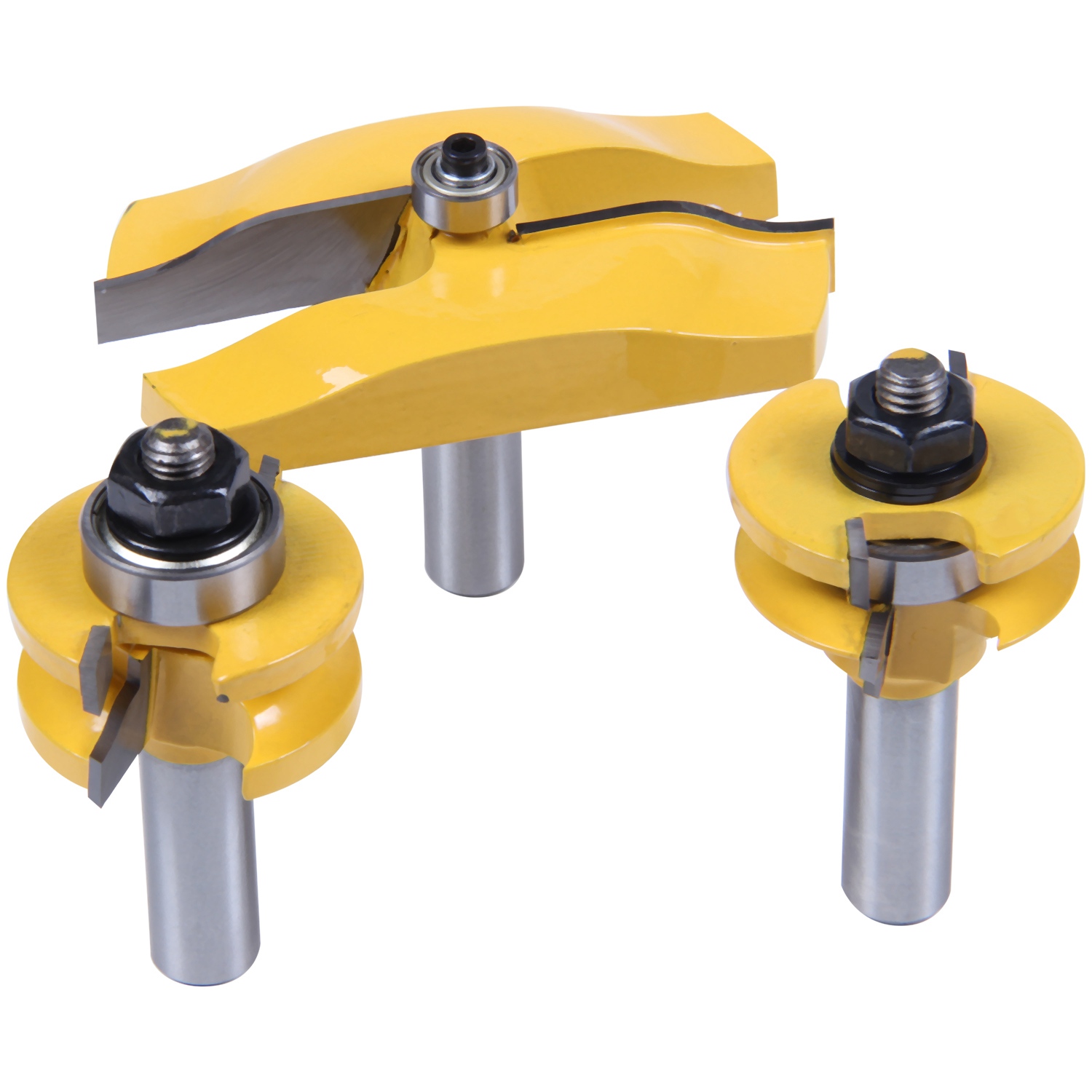 3 PCS Router Bit Set,With Panel Raiser 1/2-Inch Shank (1/2,-4223A). 