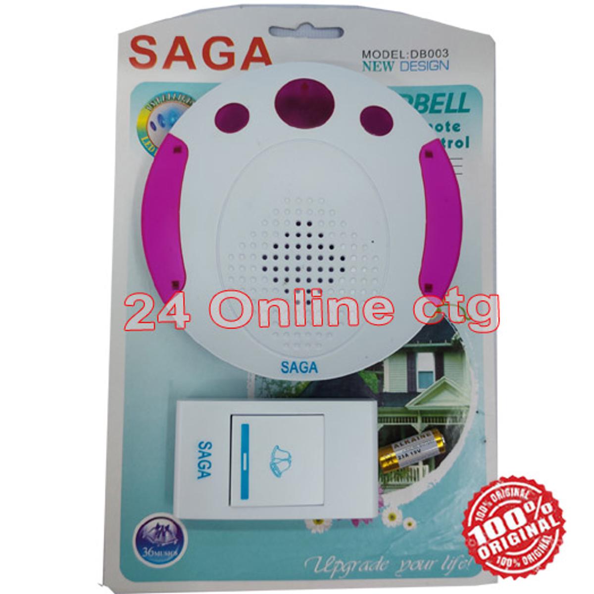 SAGE DB Door Calling Bell Wireless Door Calling Bell Electronic Door Bell Remote Control Calling Bell