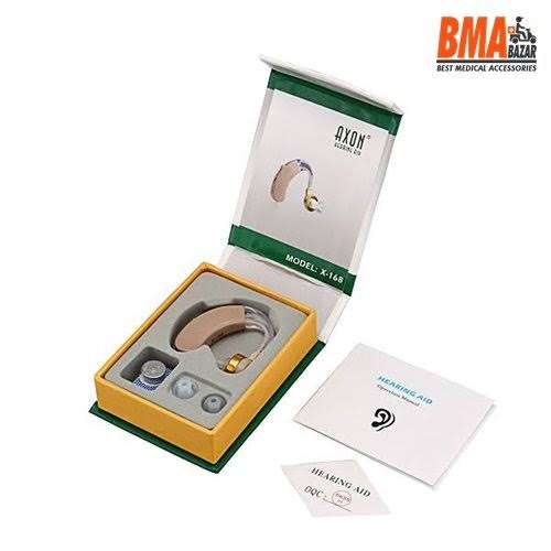 Axon X-168 BTE Amplifier Hearing Aid Device. 