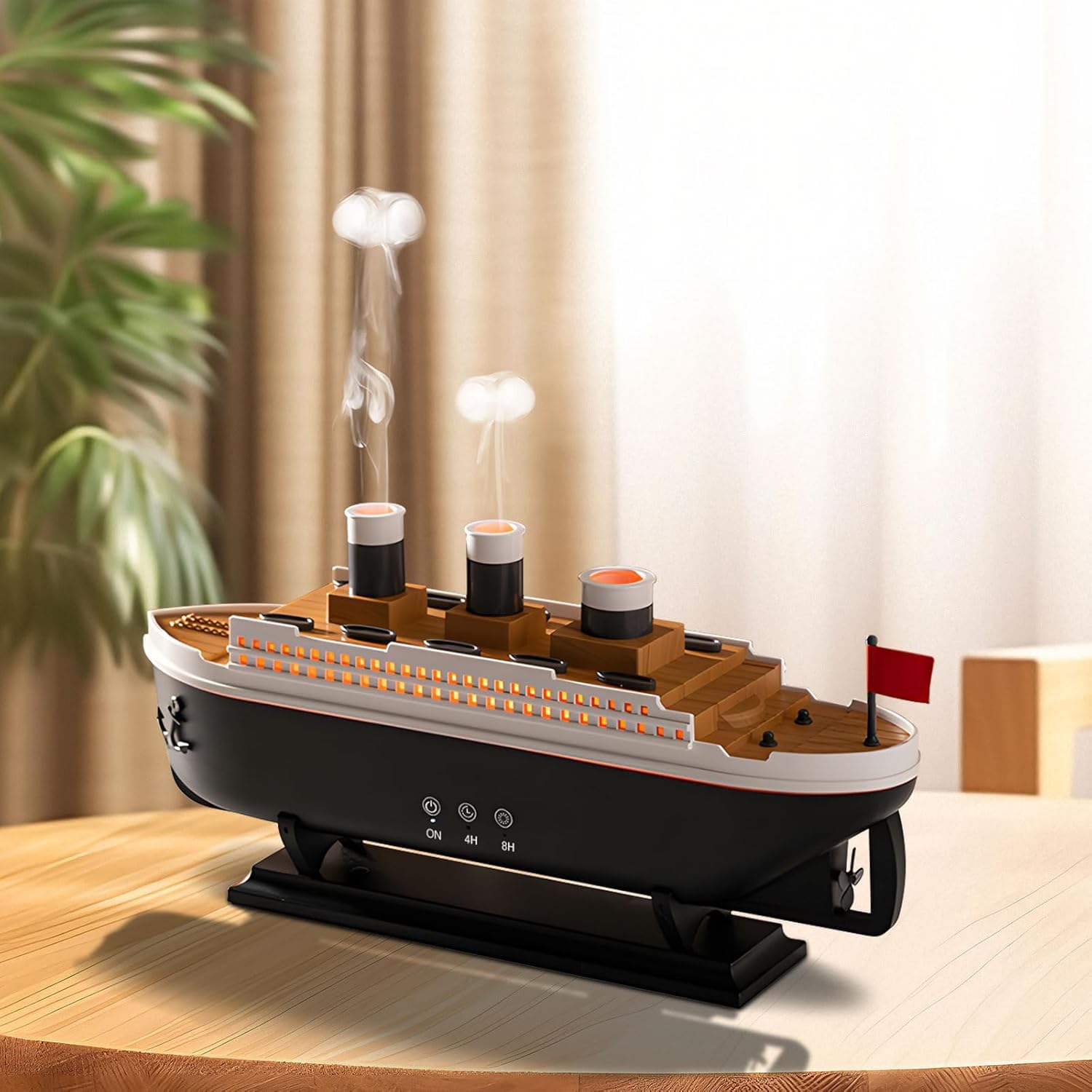 Aroma Diffuser Ship Cool Mist Humidifier with Remote Control Aroma Diffuser Humidifiers. 
