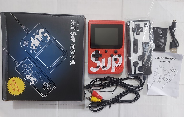 Sup 400 in 2 Game Player With Extra Controller. 