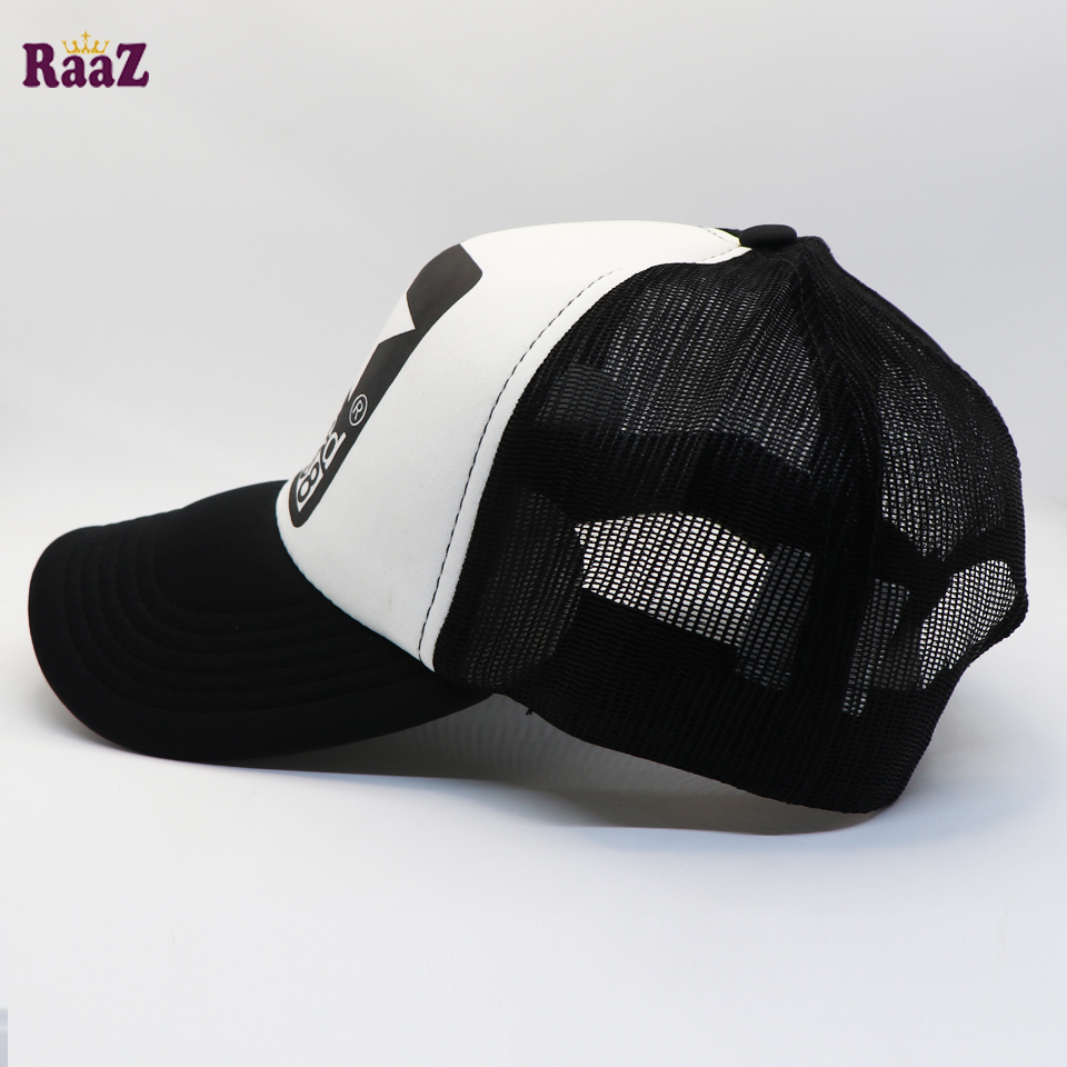 White Front Black Started 1908 Printed Logo Foam Net Cap. 