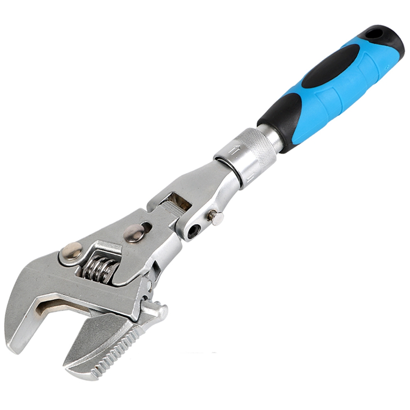 Spanner Steel Spanner Adjustable Spanner Multifunctional Five-In-One 10-Inch Retractable Adjustable Wrench