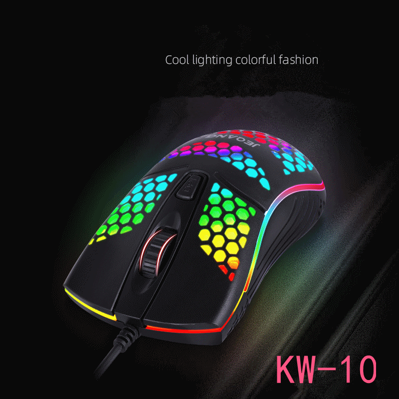 ZEUS KW-10 ( Killa-Web ) Wired Mouse Gaming Mouse with Lightweight Honeycomb Shell