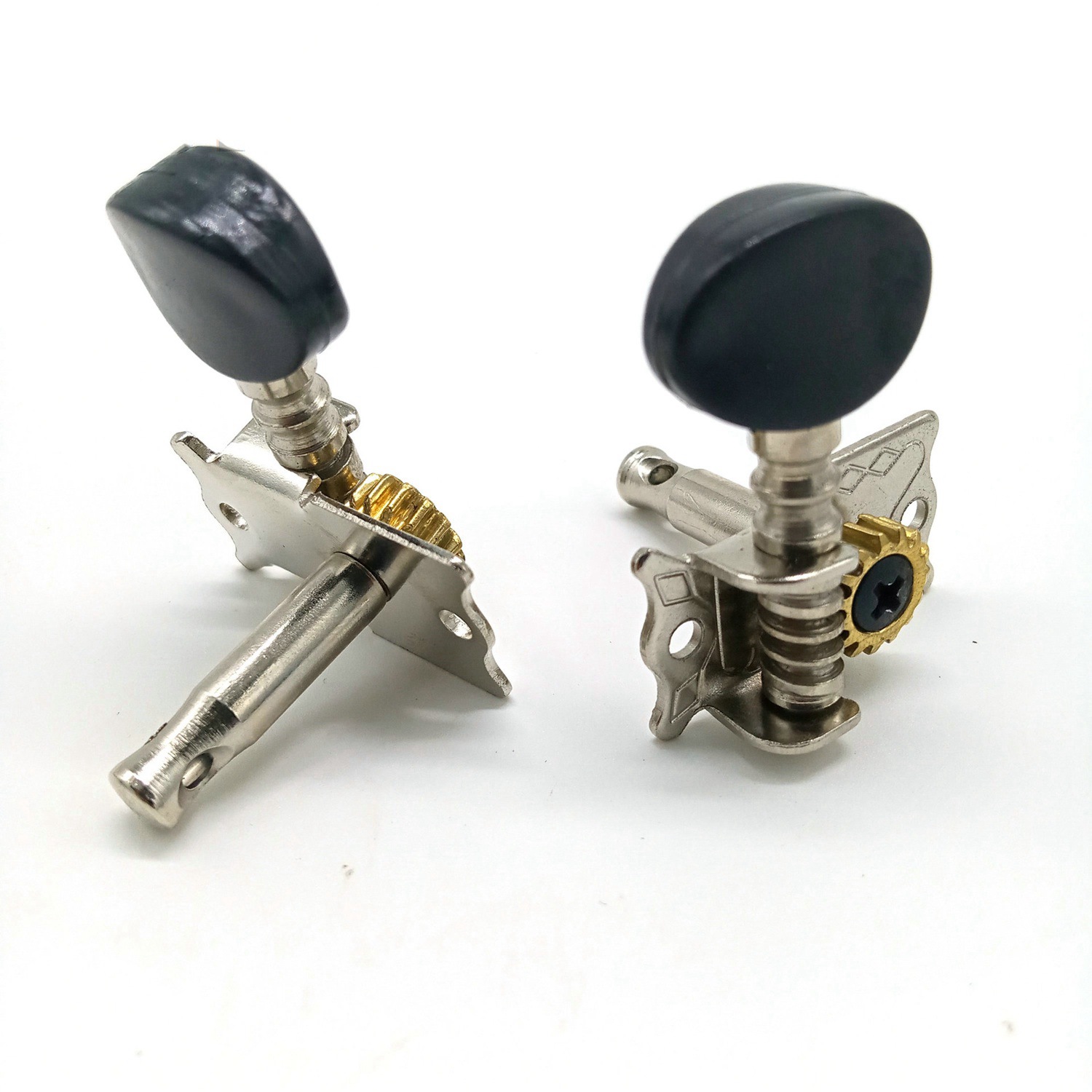 Tuning Pegs Tuners Machine Heads 2R 2L for 4 String Ukulele Guitar Bass Parts Repair Tools Kits Accessory. 