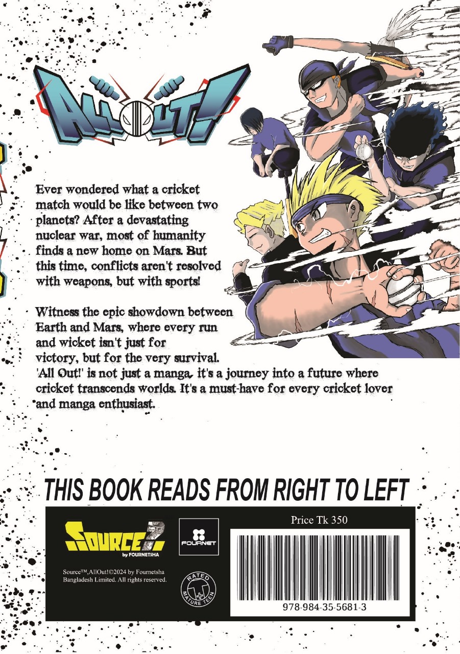All Out Volume-1 English Version. 