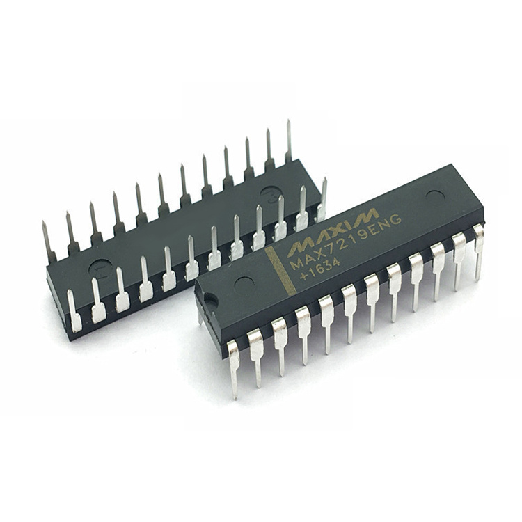 MAX7219CNG MAX7219 7219 24Pin 8-Digit LED Display Driver IC Leads. 