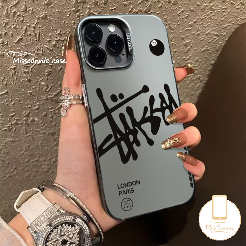 For Tecno Spark 20C GO 2024 Go 2023 20 10 Pro Camon 20 Infinix Smart 8 Pro Plus 6 7 Hot 40i 30i 30 10 9 11 Play Note 12 G96 30 Pro INS Fsahion Cool Stussy Billiards Graffiti Case. 